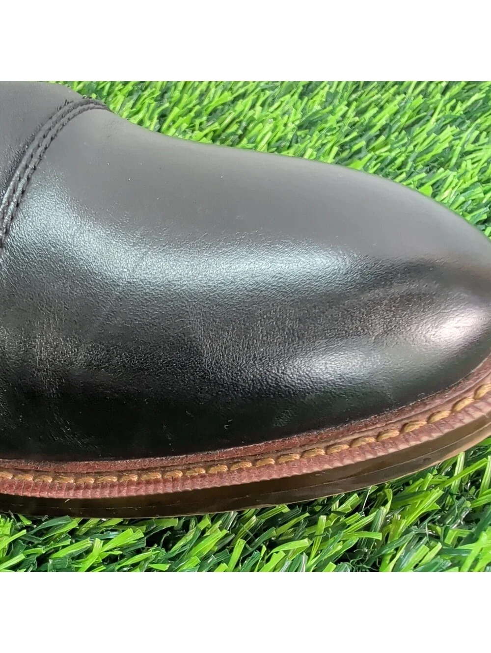 BLAKE MCKAY T9 BLACK LEATHER CAP TOE OXFORD SHOES MEN'S SIZE 11 LACE UP